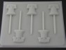 3518 Liberty Bell Chocolate or Hard Candy Lollipop Mold